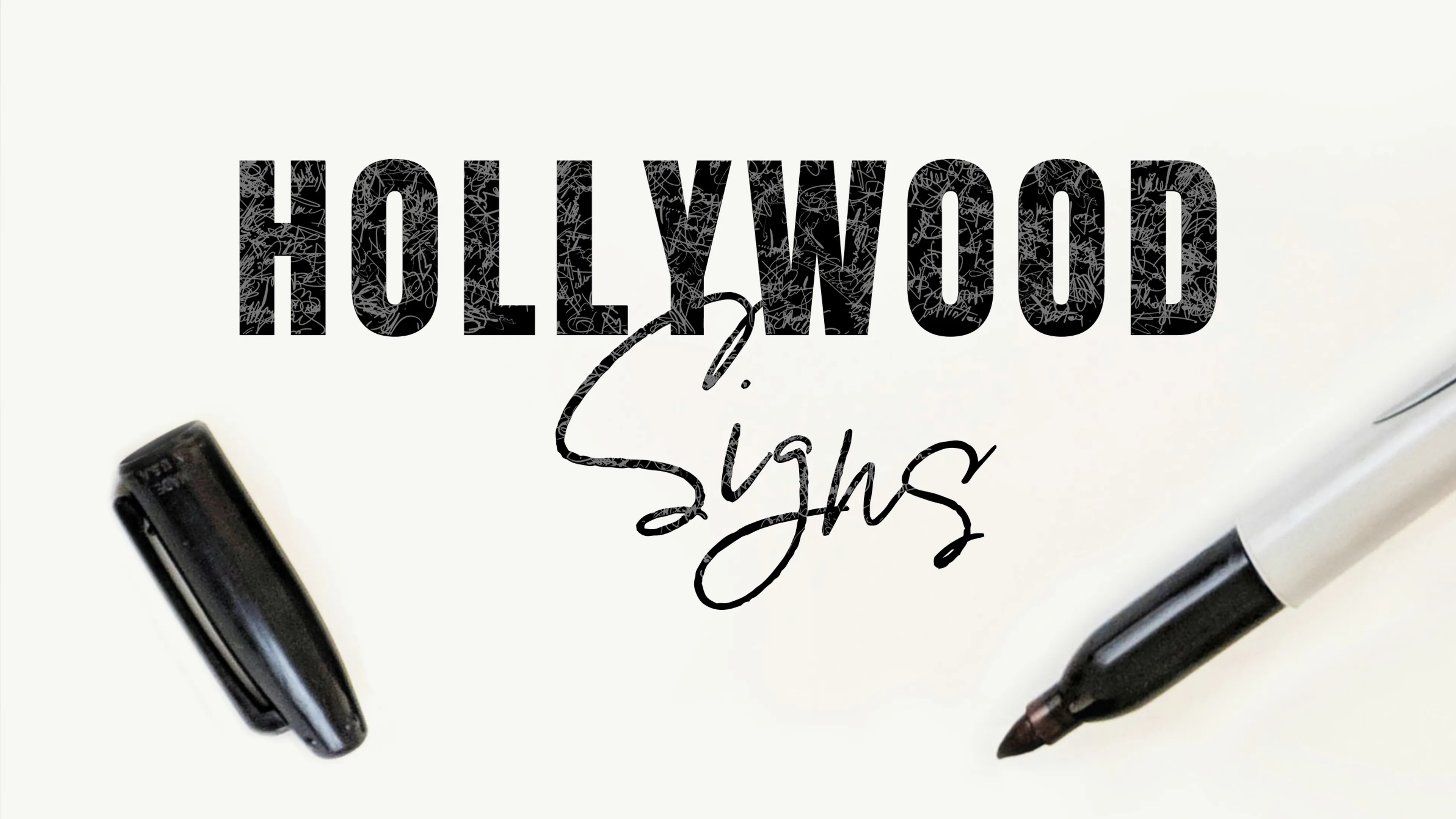 Hollywood Signs poster